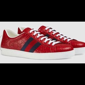 Gucci Sneakers | Red color - Make Offer